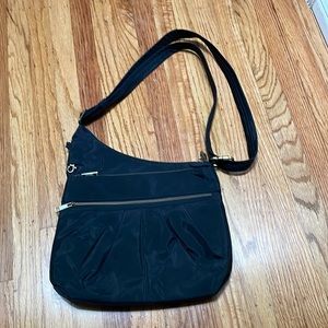 Travelon anti theft black shoulder or crossbody purse black